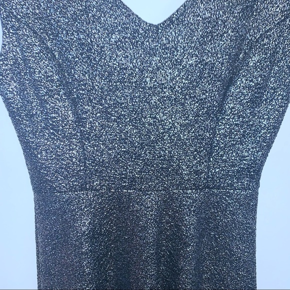 One ❤️ Clothing Gold Foil Skater Style Dress - Picture 3 of 7